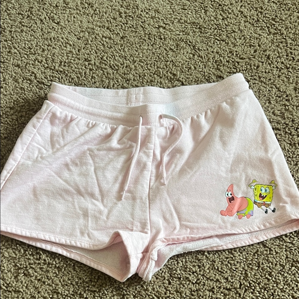 Pink SpongeBob Shorts